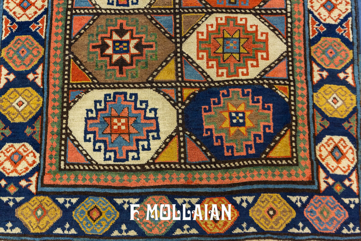 Caucasian Rug Moghan Multicolor Runner n°:71193526